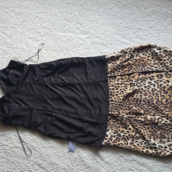 Express Cheeta Animal Print Midi Dress New - Picture 12 of 14